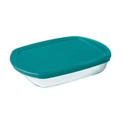 Pyrex Cook & Store Rectangle dish with Lid 1.6Ltr