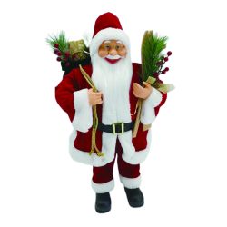 Standing Santa Red & White 60cm