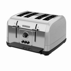 Morphy Richards Venture 4 Slice Toaster Stainless Steel