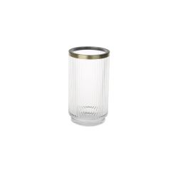 Gold & Glass Tumbler