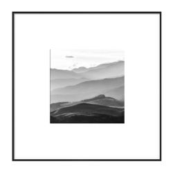 Black Aluminum Art 4 Scenery Picture -50cm x 50cm