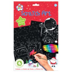 Christmas Scratchable Art Sheets