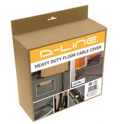 D-Line Floor Cable Cover 1.8M, 30X10Mm