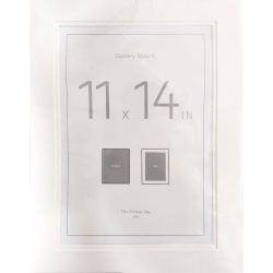 Double Mount Cream A4