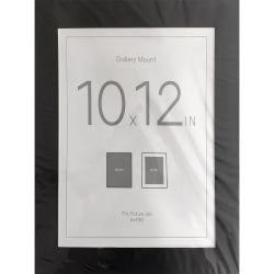 Black Mount 10" x 12"