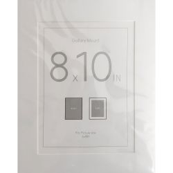 White Mount 10" x 8"