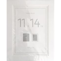 Double Mount White A4