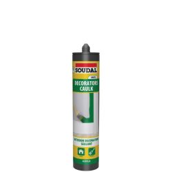 Soudal Decorators Acrylic Caulk White 290ml