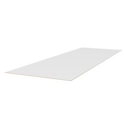 White MDF Board 3mm X 1830mm X 610mm