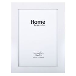 White Contemporary Frame 5" x 7"