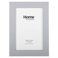 Grey Contemporary Frame 4" x 6"