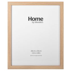 Oak Contemporary Frame 11" x 14"