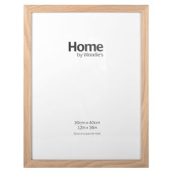 Oak Contemporary Frame 12" x 16"