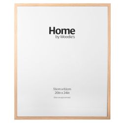 Oak Contemporary Frame 20" x 24"
