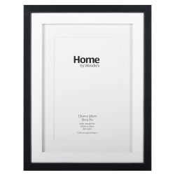 Black Mounted Frame 5" x 7"