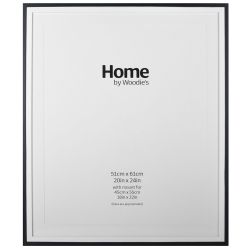 Black Mounted Frame 20" x 24"