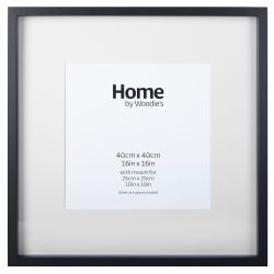 Black Deep Frame For 16" x 16"