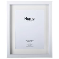 White Deep Frame For 8" x 10"