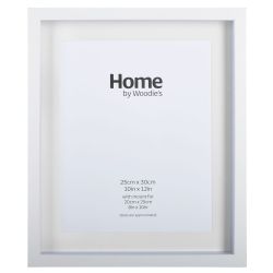 White Deep Frame For 10" x 12"