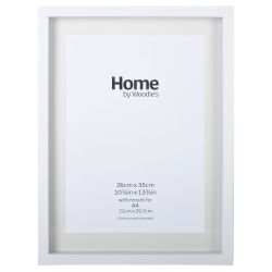 White Deep Frame For A4