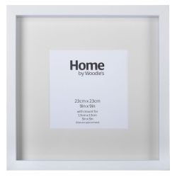 White Deep Frame For 9" x 9"