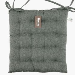 Dark Grey 16 Tuck Seat-Pad