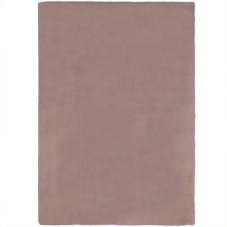 Cosy Faux Blush Rug - 170cm x 120cm