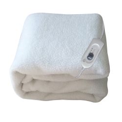 De Vielle Premium Fleece Electric Blanket Single