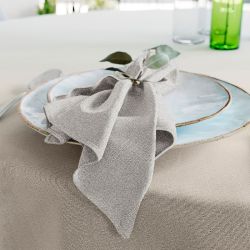Linen Look Napkins Grey
