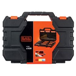 Black+Decker 109Pc Mixed Accessory Set