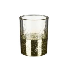 Glitter Tealight Holder 12.5cm