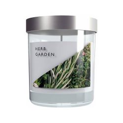 Classic  Wax Fill Candle Herb Garden