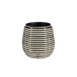 Cesena Basket Round Grey 17cm