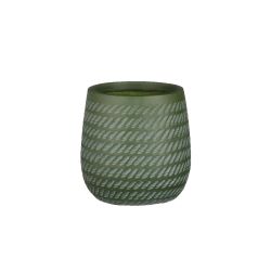 Corda Pot Round Green 22cm