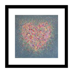 Home Is Where The Heart Is Jo Gough 40cm x 40cm