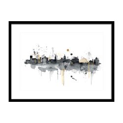 Dublin Skyline Summer Thornton 60cm x 80cm