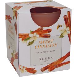 Scented Glass Candle 85mm x 70mm Sweet Cinammon