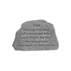 Dad Those We Love Memorial Stone 17cm 