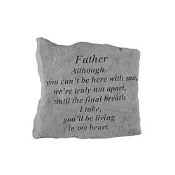 Father Memorial Stone 17cm 