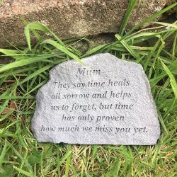 Mum Memorial Stone 17cm 