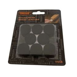 Trojan Felt Pads 1 1/2" Black