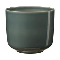 Bari High Gloss Indoor Pot Green 19cm