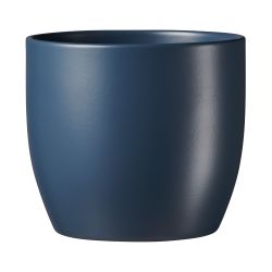 Basel Spring Matte Indoor Pot Night Blue 16cm