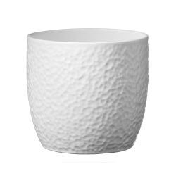 Boston Matte White Indoor Pot 19cm