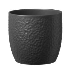 Boston Matte Anthracite Indoor Pot 16cm