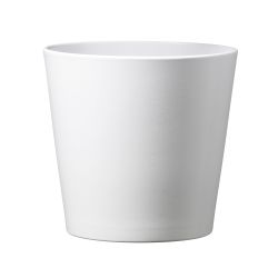 Dallas Esprit Matte White Indoor Pot 14cm