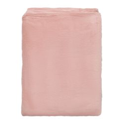 Microfleece Throw 130Cm X 160Cm Blush
