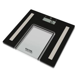 Salter Analyser Bathroom Scale Black