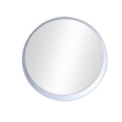 Round Mirror in White - 70cm