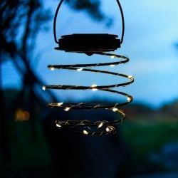 Solar Spiral Lantern S Warm White Led